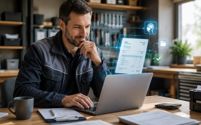 KI im Handwerk: Wo künstliche Intelligenz heute schon hilft