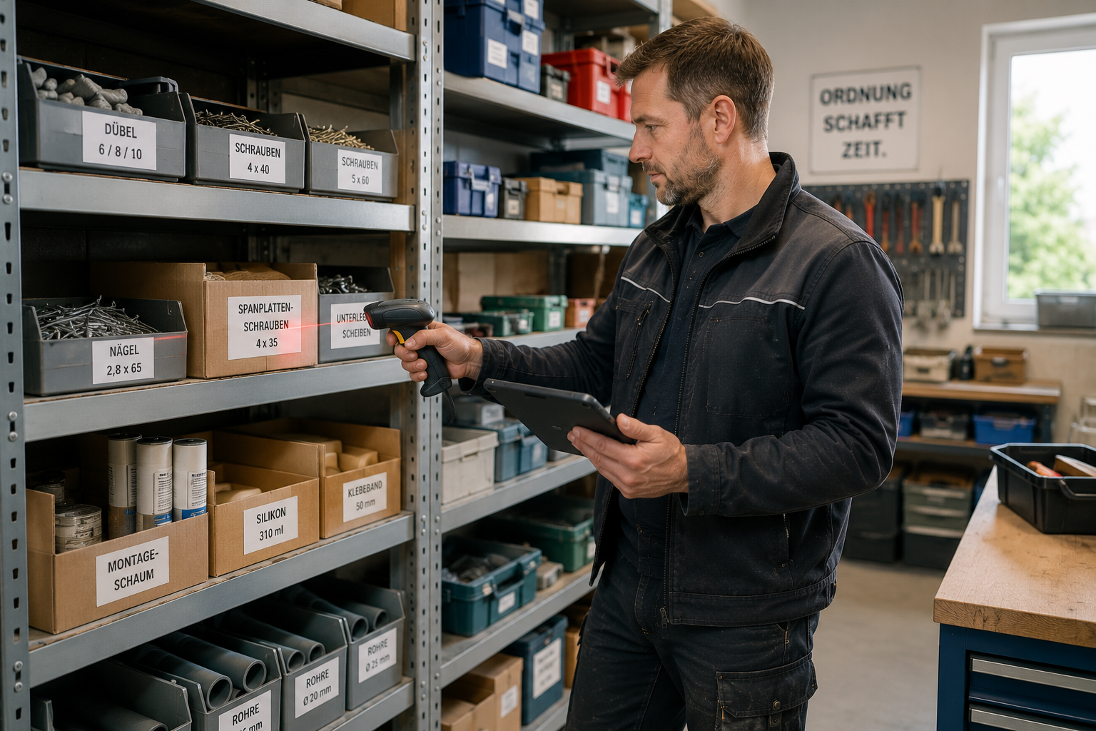 Lagerverwaltung im Handwerk: Material im Griff behalten