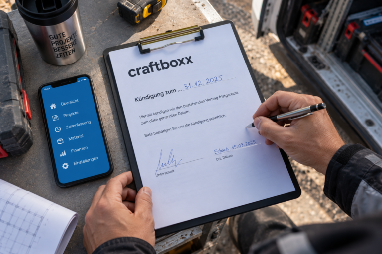 craftboxx kündigen: Ablauf & einfacherer Wechsel (2026)