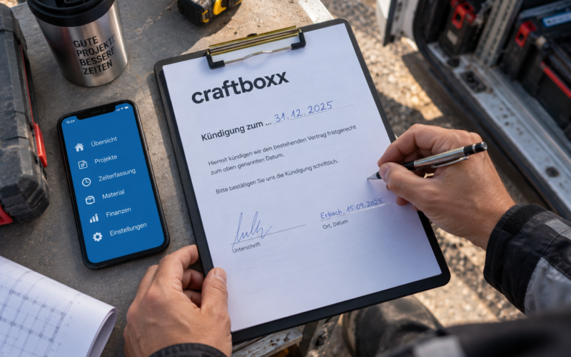 craftboxx kündigen: Ablauf & einfacherer Wechsel (2026)