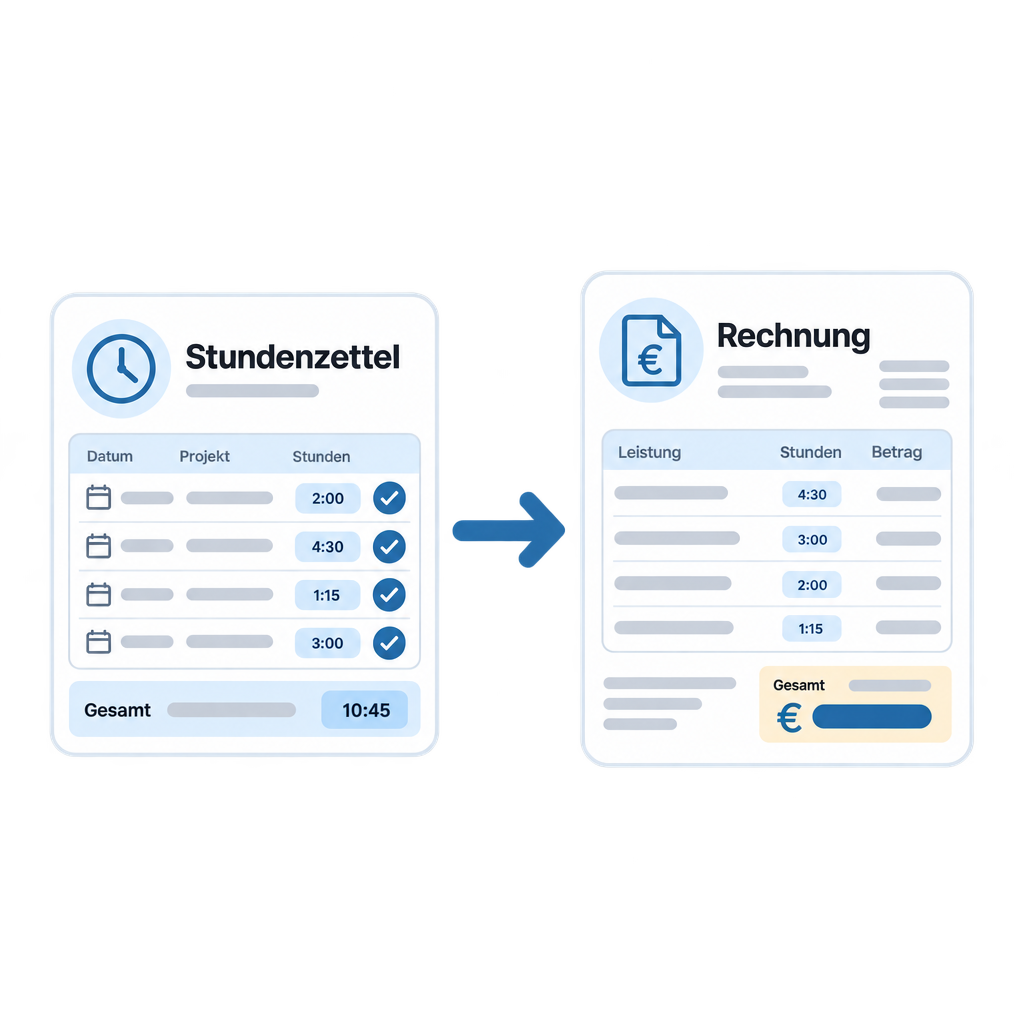 Leistungen erfassen und abrechnen