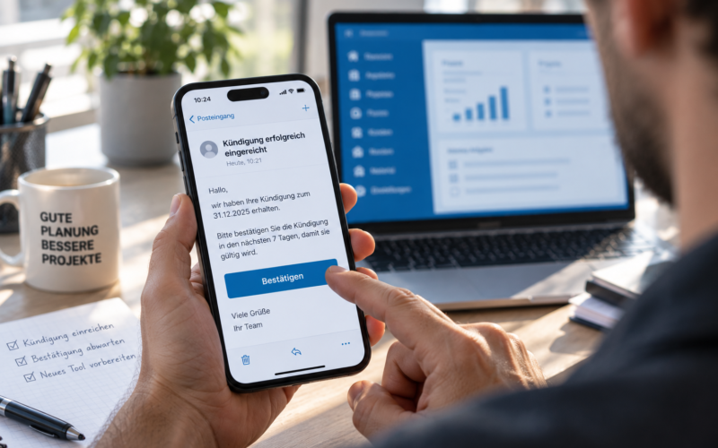 Lexware Office kündigen: Frist, Ablauf und Datenexport