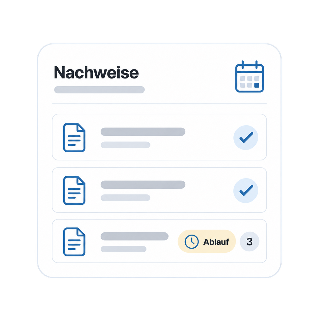 Compliance-Nachweise mit Ablauffrist